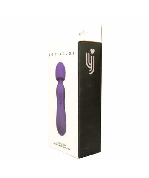 Loving Joy 10 Function Magic Wand Vibrator Purple — image 11 of 11