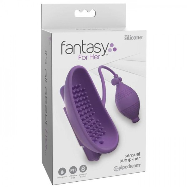 Powerful Silicone Vibrating Pussy Pump-Her