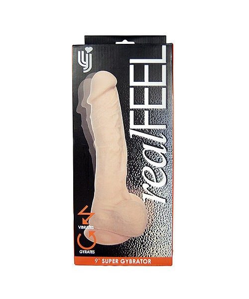 Loving Joy Super Gybrator 9 inch Rotating and Vibrating Dildo