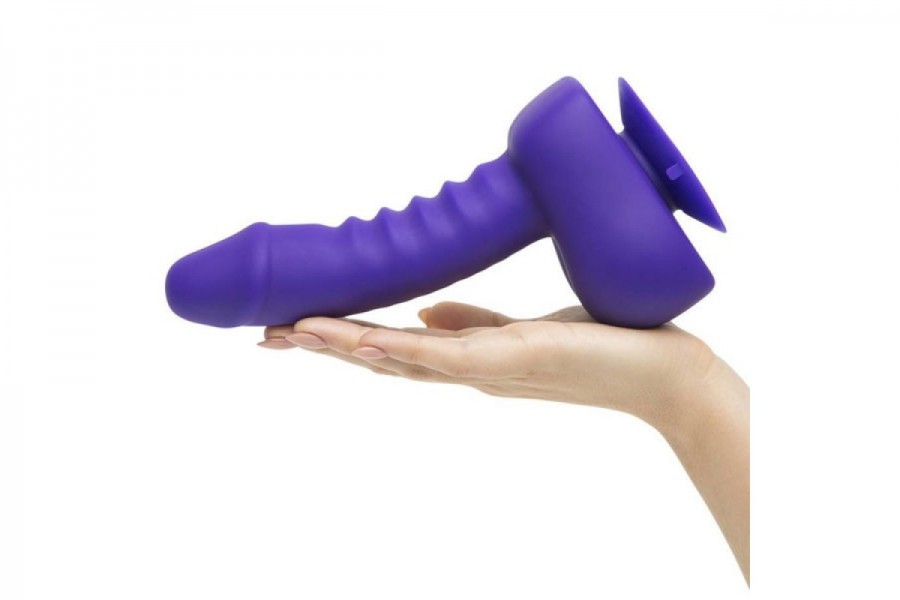 UPRISE Remote Control Rising 6 Inch Realistic Dildo