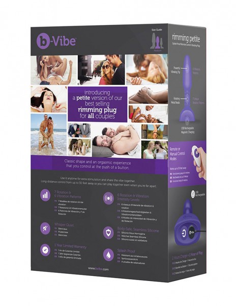 B-Vibe Petite Rimming Plug — image 12 of 25