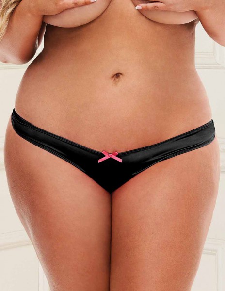 Baci Satin Lace Boyshort