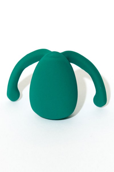 Dame Eva II USB-Rechargeable Hands-Free Silicone Clitoral Vibrator