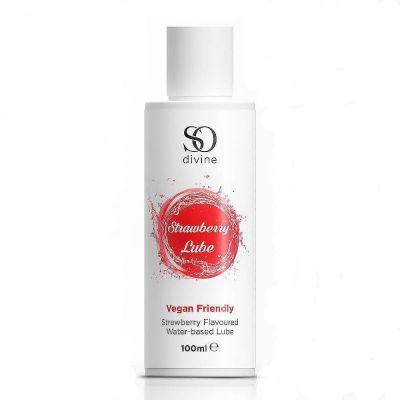 So Divine Strawberry Lubricant 100ml