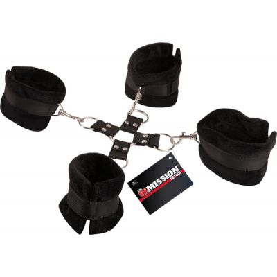 Hogtie Restraints Black