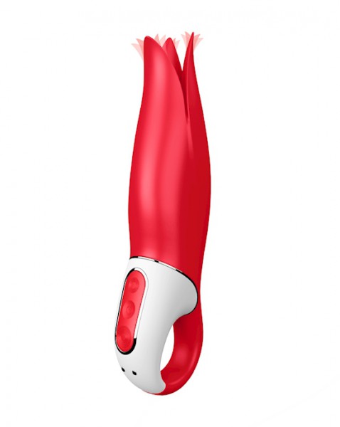 Satisfyer Power Flower 7.4" Silicone Clitoral Vibrator