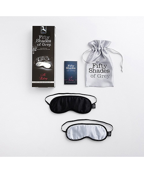 Fifty Shades of Grey No Peeking Soft Twin Blindfold Set