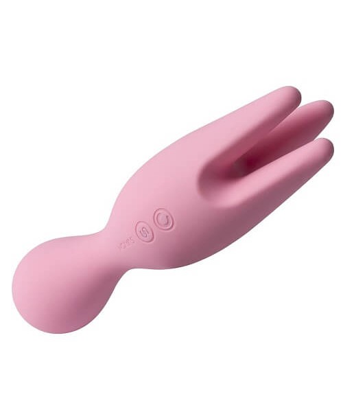 Svakom Nymph 6.1" Silicone Vibrator with Moving Fingers