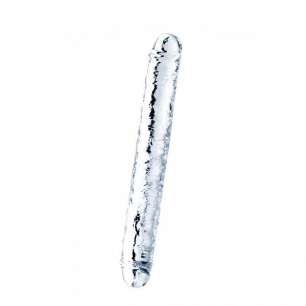 Flawless Clear 12 Inch Double Dildo