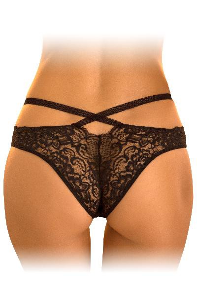 Strap Lust Crotchless Tanga