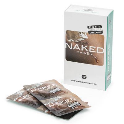 Four Seasons Naked Shiver Menthol Condoms 12 Pack