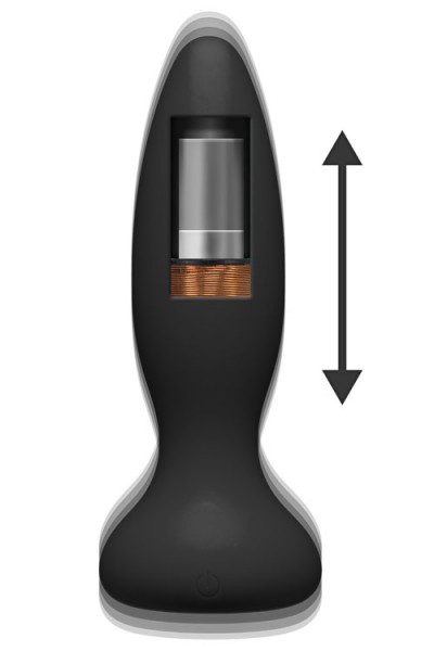 Doc Johnson A-Play Experienced 5.75" Thrusting Butt Plug With Remote