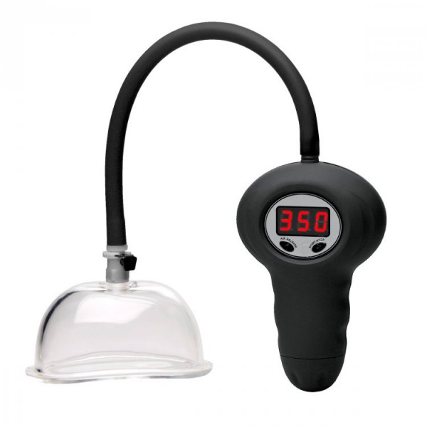 Size Matters Digital Pussy Pump - 4 x AAA