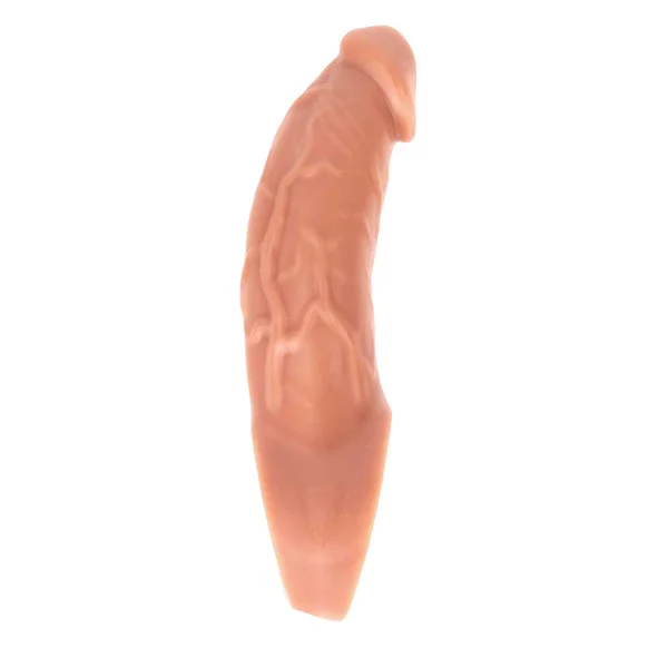 9 Inch Realistic Performance Penis Sleeve Natural Silicone Girth Enhancer — image 20 of 25