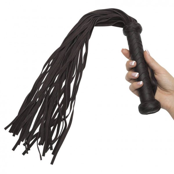 Coco de Mer Brown Leather Flogger