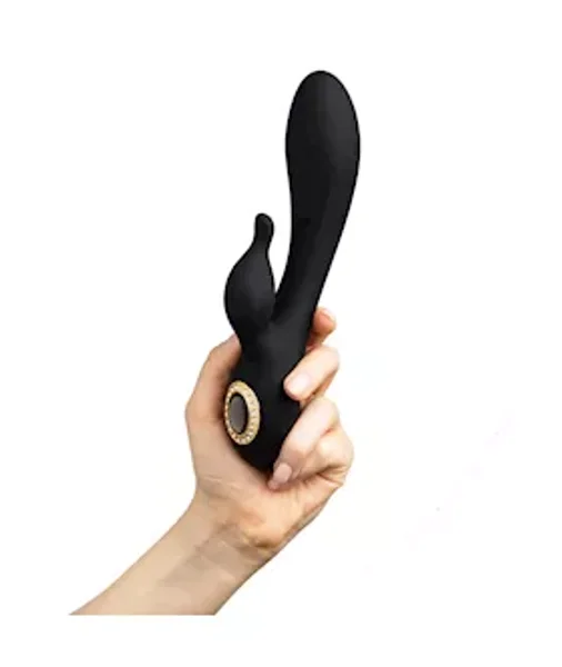 Share Satisfaction Adia Luxury Gemmed Rabbit Vibrator — image 8 of 9