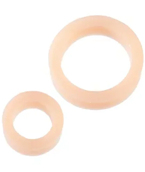 Platinum Premium Silicone The C-rings - White — image 4 of 4