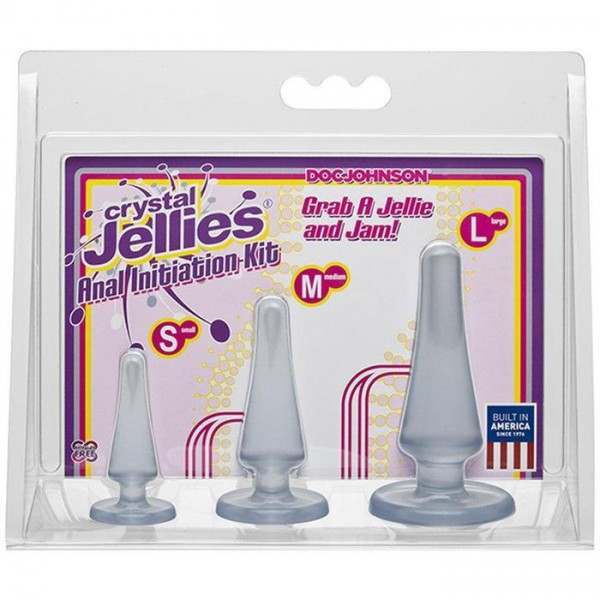 Crystal Jellies Anal Plug Initiation Kit — image 5 of 6