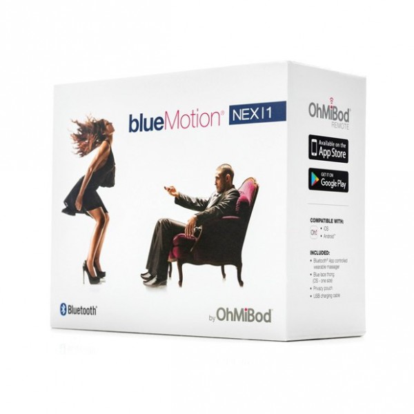 OhMiBod NEX1 BlueMotion Vibrating Panty With Remote & App (2nd Gen)
