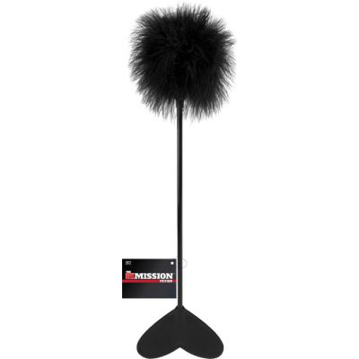 Pom Pom Tickle Whip Black