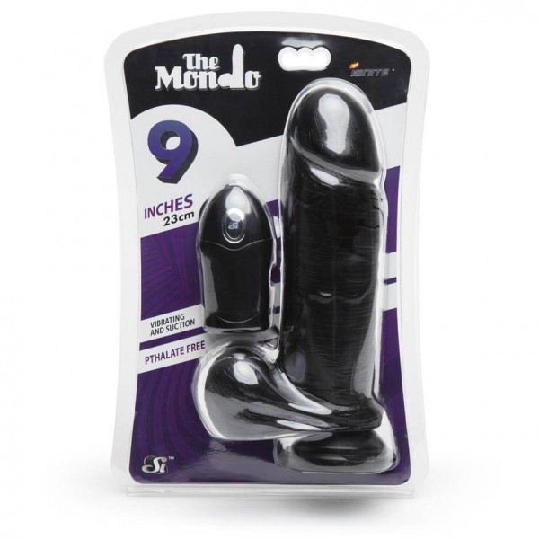 Extra Thick Suction Cup Dildo Vibrator 7.5 Inch