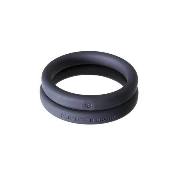 Perfect Fit 9 Silicone Cock Ring Play Zone Erection Kit for Men