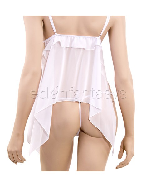 Embrace babydoll with g-string