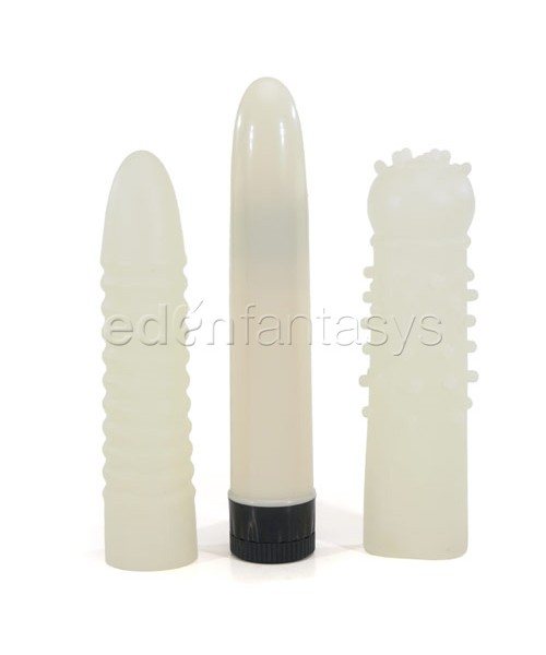 Glow-in-the-dark couple's kit