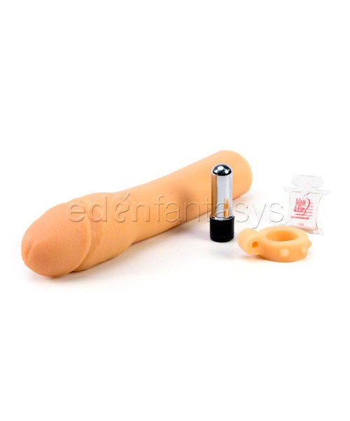 3-in-1 vibrating x-tra cock penis system