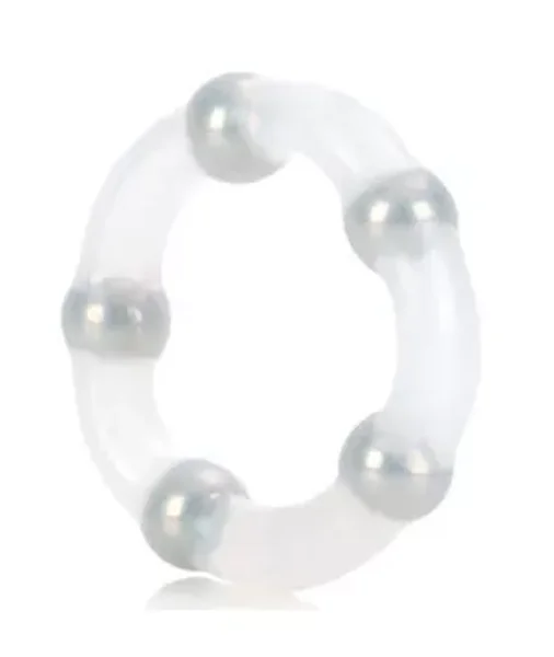 Metallic Bead Ring - Clear — image 6 of 8