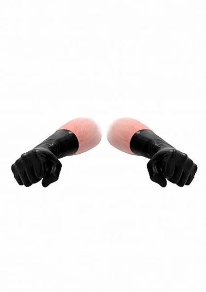 FIST-IT Latex Short Gloves - Black — image 9 of 9