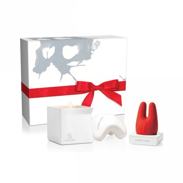 Jimmyjane Set - After Dark Massage Set w/ Candle and Toy Set