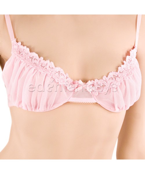 Lace bra and skirtini set