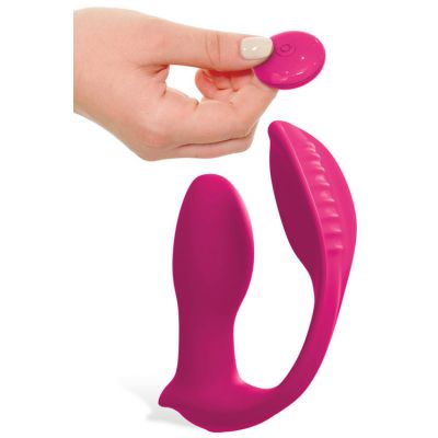 Pipedream Double Ecstasy Couples Wearable Vibrator With Remote