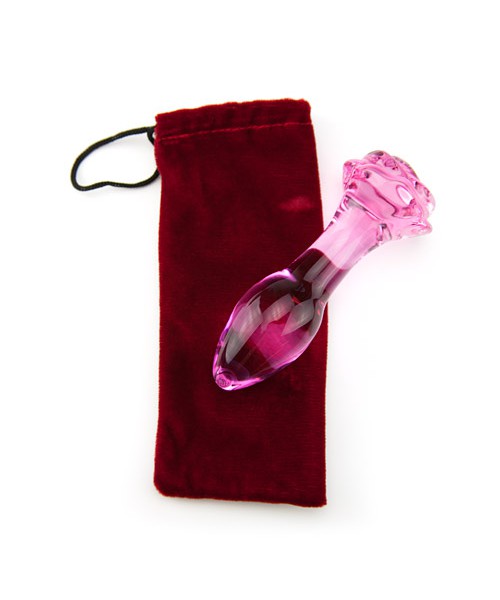 Rose butt plug
