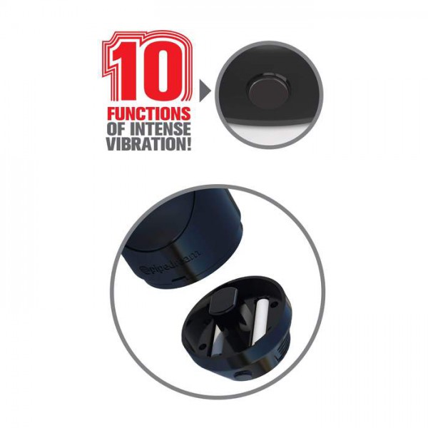 Mega Grip Squeezable Vibrating Ass Stroker
