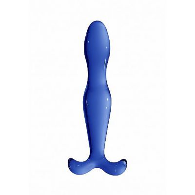 Blue Chrystalino Elegance Glass Plug
