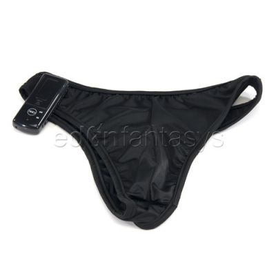 Remote vibrating wireless thong