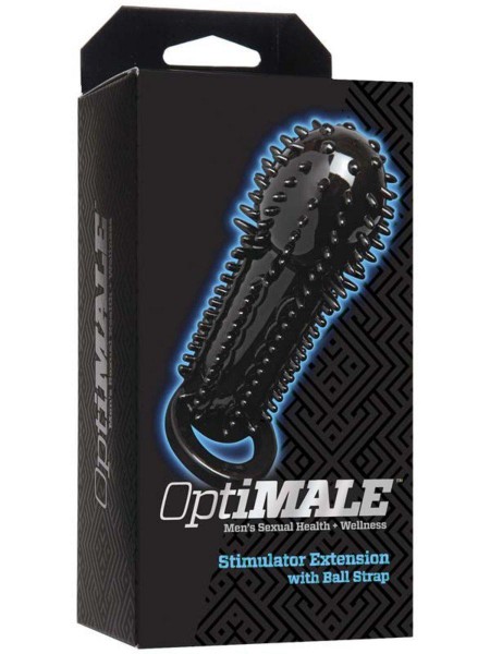 OptiMale Stimulator Extension with Ball Strap