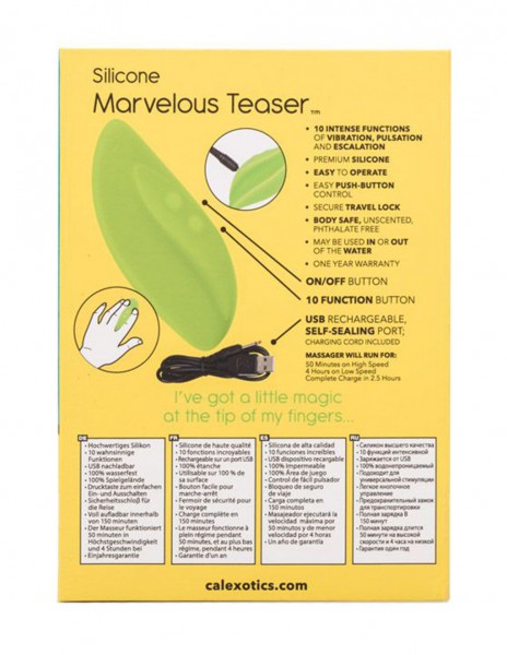Mini Marvels Marvelous Teaser™ Clitoral Vibrator