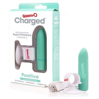 Charged Positive Super Powered Rechargeable Vibe by Screaming O Kiwi