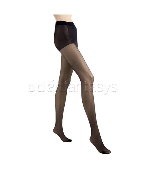 Low rise control top pantyhose