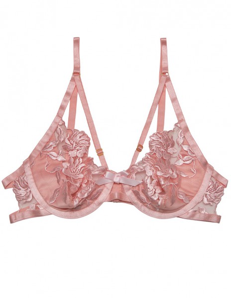 HUSTLER Satin Sling Cup Bra — image 4 of 13