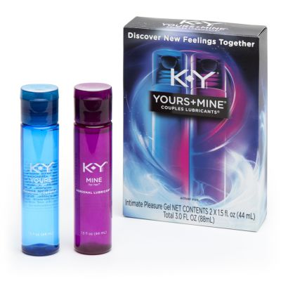 KY Jelly Yours Mine Couple s Lubricants 2 x 1 5 fl oz