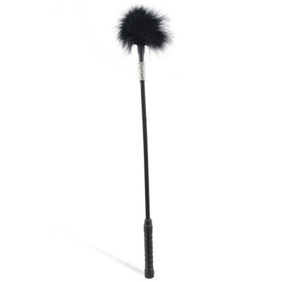 Love In Leather 20 1 Fluffy Faux Feather Diamante Tickler