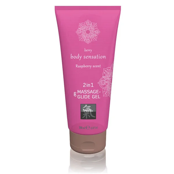 Shiatsu Massage Lubricant Raspberry 200 ml — image 2 of 2