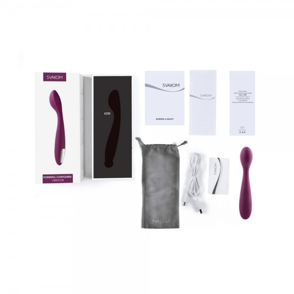 Svakom Keri 6.75" Rechargeable Clitoral Vibrator