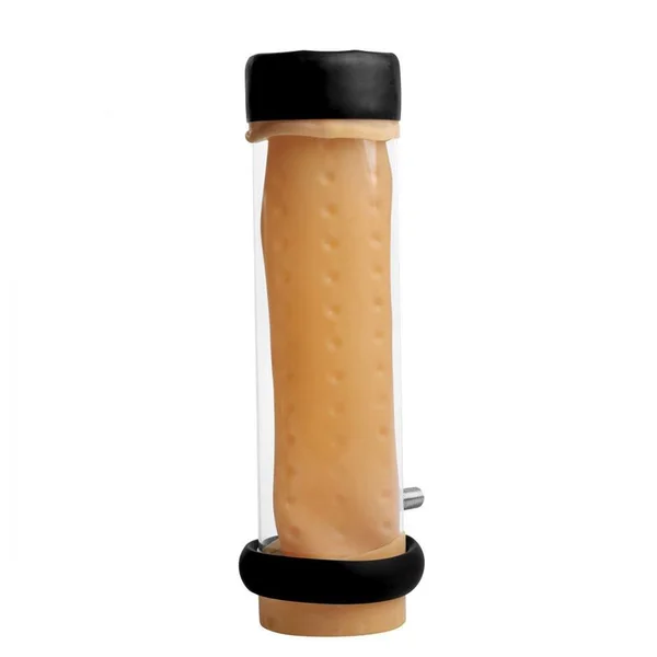 Textured Penis Milker Cylinder Sleeve by LoveBotz (For Automatic Penis Milking Machine) — image 9 of 12