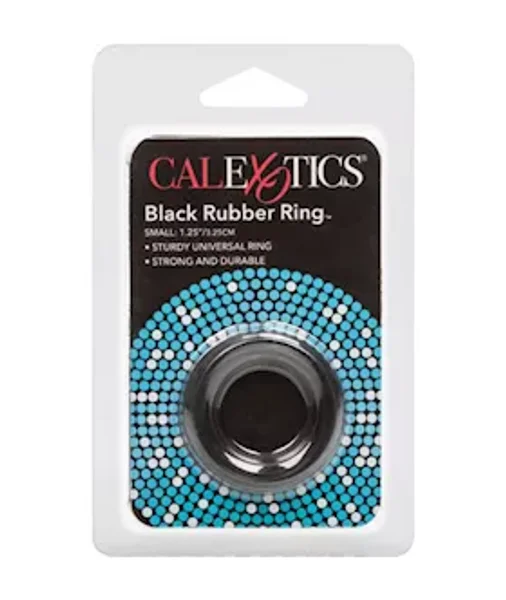 Black Rubber Ring - Black — image 7 of 8