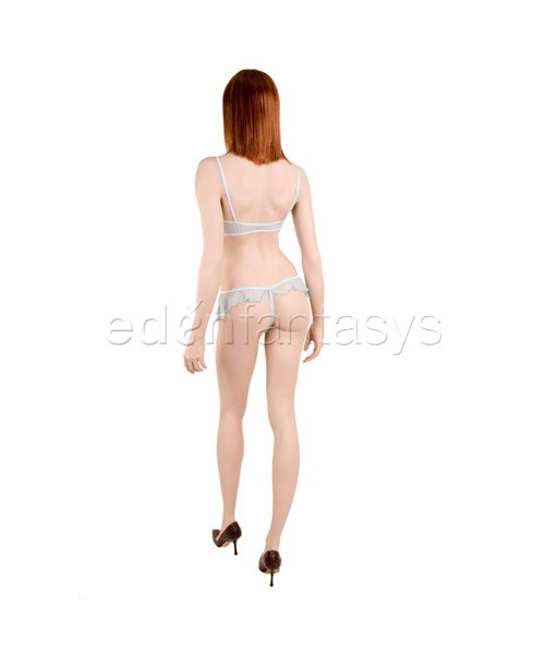 Pastel underwire bra and flirt panty